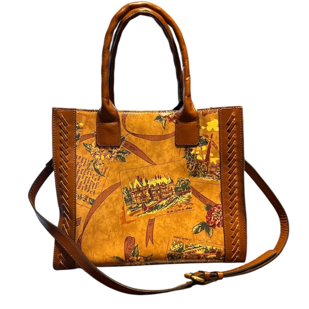 Patricia Nash Everton Tote Large Shoulder Bag w/ crossbody in My European Trip